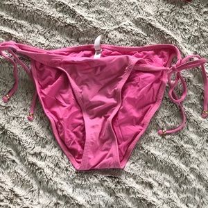 Pilyq pink string bottom medium